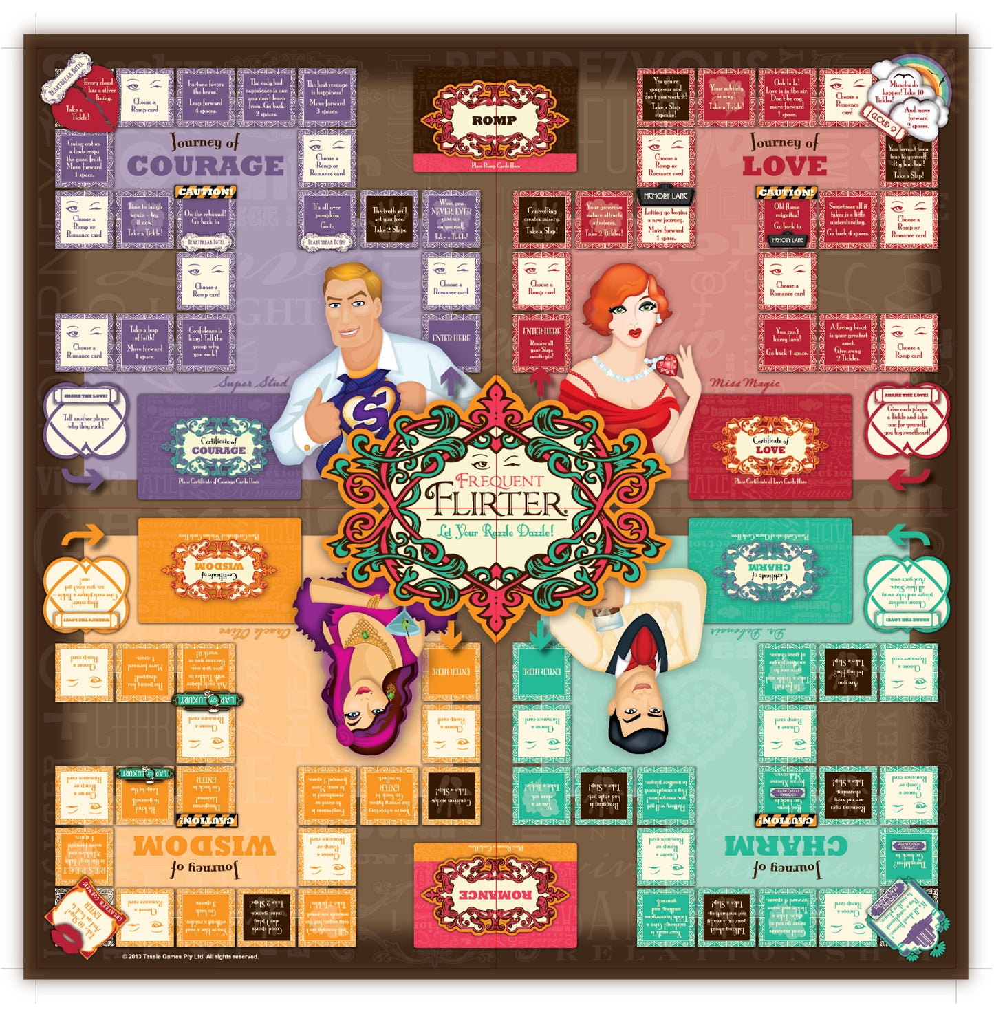 Frequent Flirter® Board Game